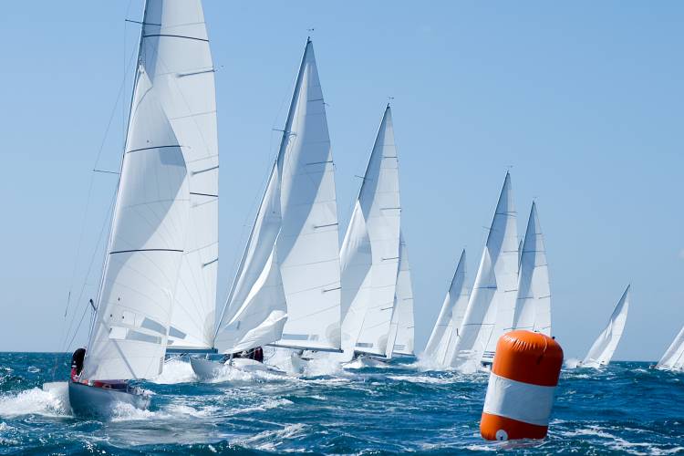 boating regatta in Port Aransas