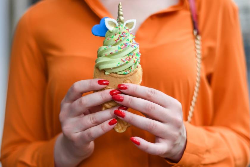 Taiyaki Ice Cream Cone